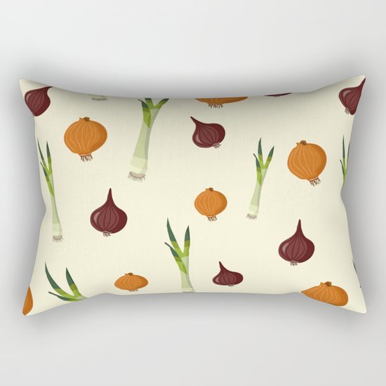 Onion pattern Rectangular Pillow