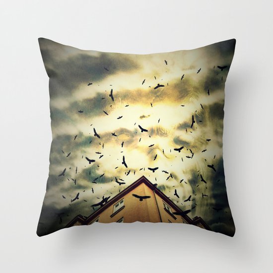 Somebody is Watching You Throw Pillow