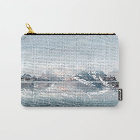 Sunken Snow Carry-All Pouch