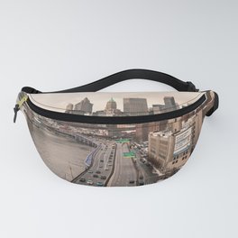 Manhattan Views and the Brooklyn Bridge | New York City Skyline | Travel Photography Fanny Pack