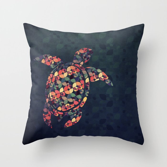 The Pattern Tortoise Throw Pillow