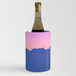 Mountains At Sunset Wine Chiller
