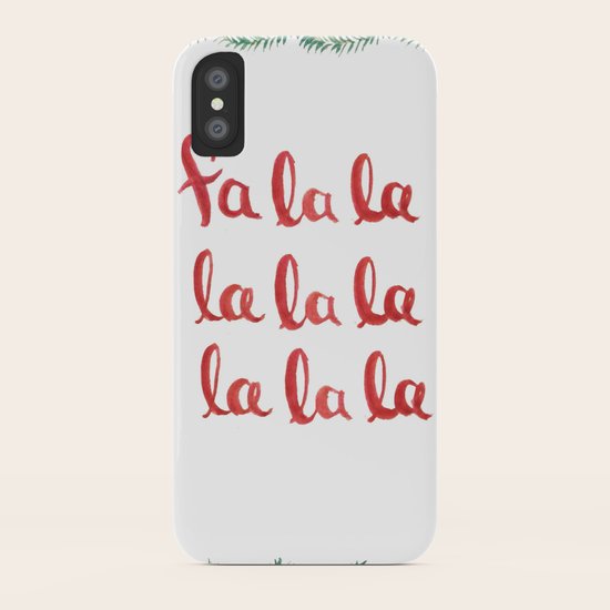 Fa La La La La La La La La iPhone Case