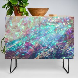 Prismatic Iridescent Cellophane VII Credenza