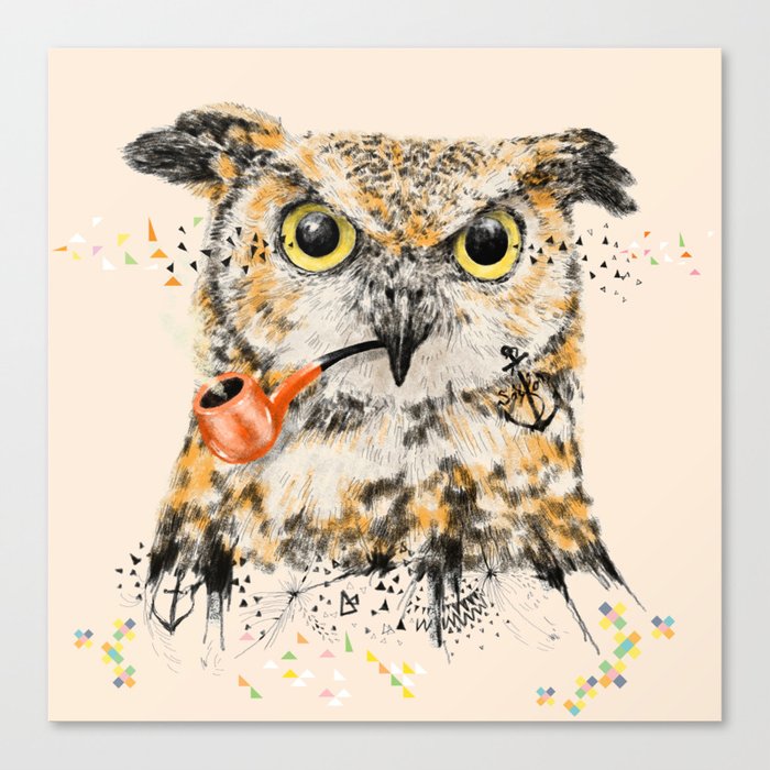 Mr.Owl II Canvas Print