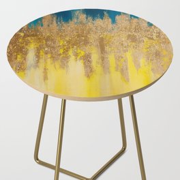 Golden showers Side Table