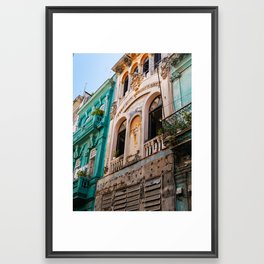 Architecture of Havana Framed Art Print