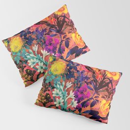 Floral and Birds II Pillow Sham