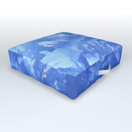 Blue Outdoor Floor Cushion