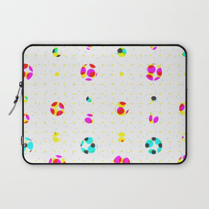 Speckled Polka Dots Laptop Sleeve