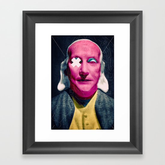 Frank Framed Art Print