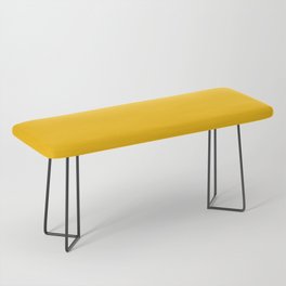 Plain Solid Amber Bench