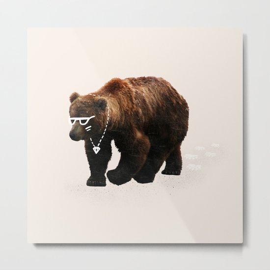 Kodiak Arrest Metal Print