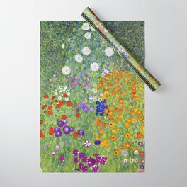 Flower Garden - Gustav Klimt Wrapping Paper