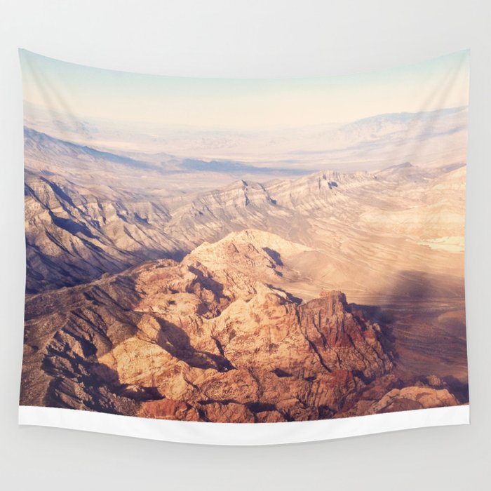 Nevada from Above Wall Tapestry by Hillary Murphy  Society6