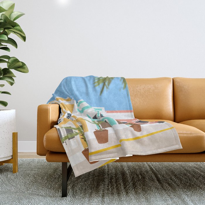 Puerto rico throw blanket store