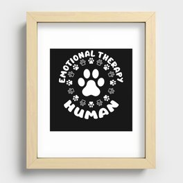 Dog Agility Recessed Framed Print