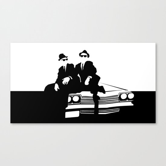 Blues Brothers Canvas Print