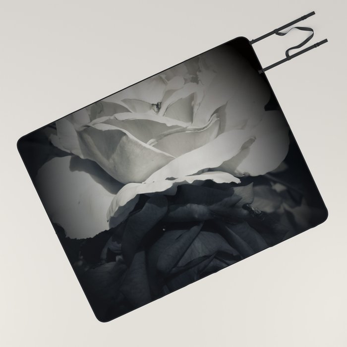 Floral Ying & Yang Picnic Blanket by stocksom_art_prints ...