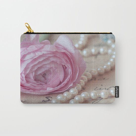 Pink Luxury Carry-All Pouch