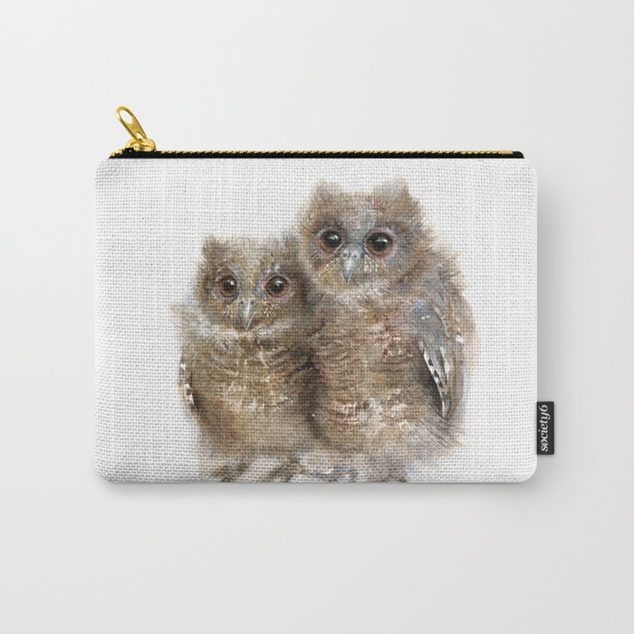 Baby Owls Carry-All Pouch
