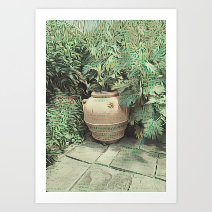 Picture a Big Money Pot Art Print