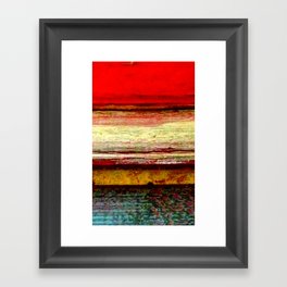 Sunset in Bali Framed Art Print