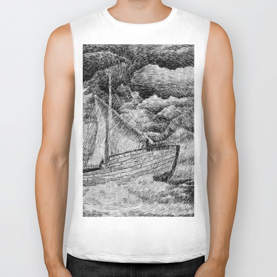 Fingerprint - Sailing Biker Tank