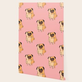 Pug Love Wallpaper For Any Decor Style Society6
