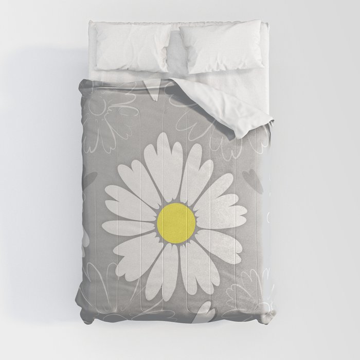 Eilin's Daisy Flower 4 Comforter