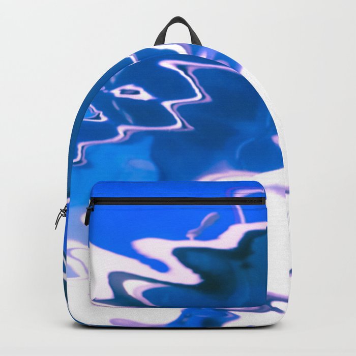 Liquid - Delightful Substances Flowing In Our Lives - Abstract Water Backpack