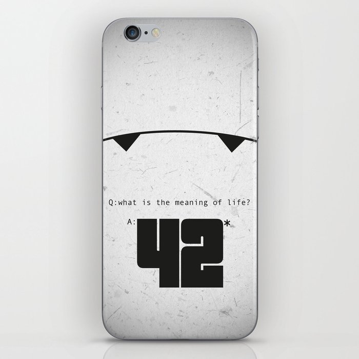 The Hitchhiker's Guide to the Galaxy iPhone Skin