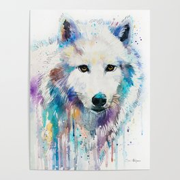 Arctic Wolf Poster