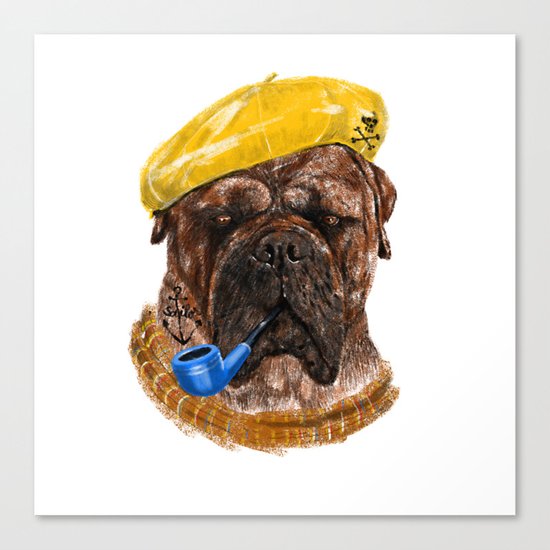 Mr.Boss Canvas Print