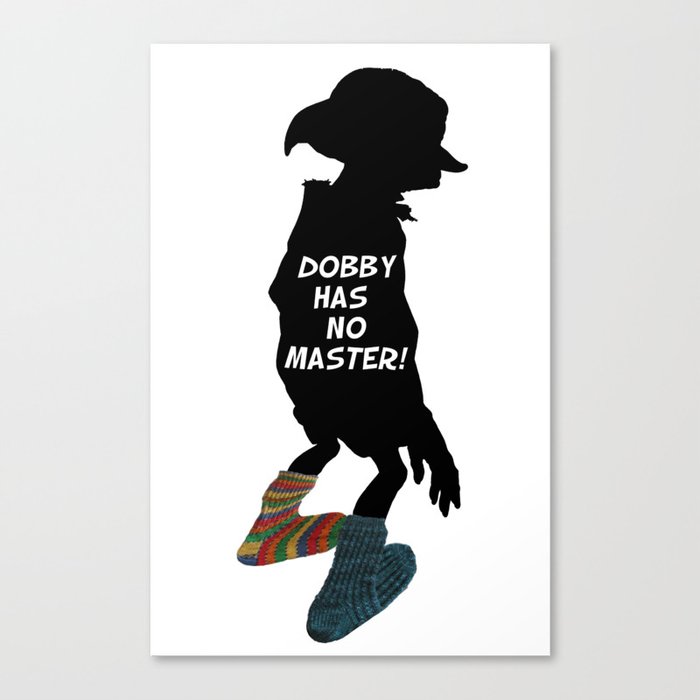 Dobby Has No Master Canvas Print