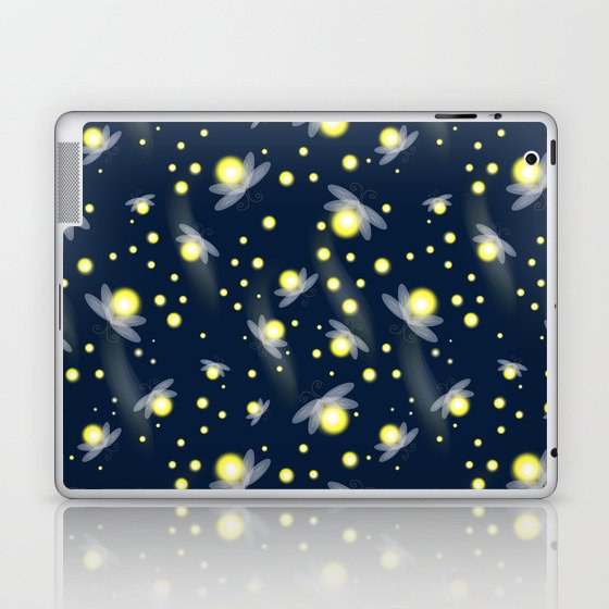 Fireflies at Night Laptop & iPad Skin