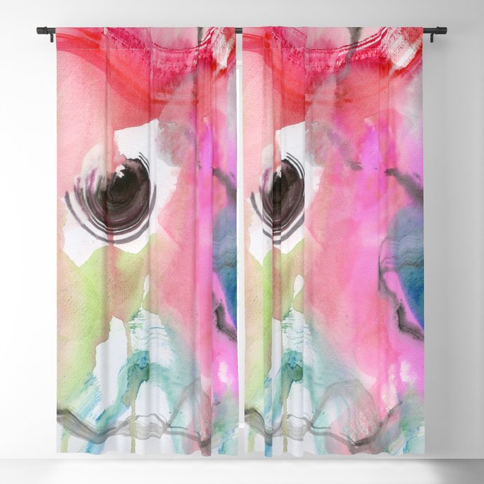 abstract candyclouds N.o 3 Blackout Curtain