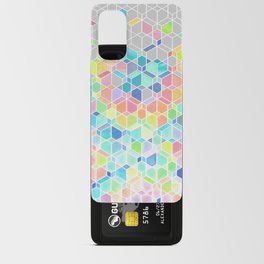 Rainbow Cubes & Diamonds Android Card Case