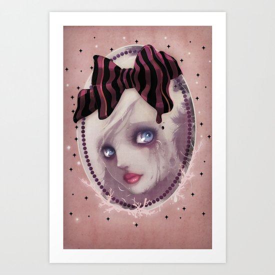 Mascara(de) Art Print