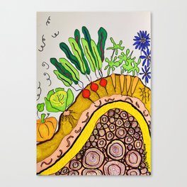 Hugelkultur Canvas Print