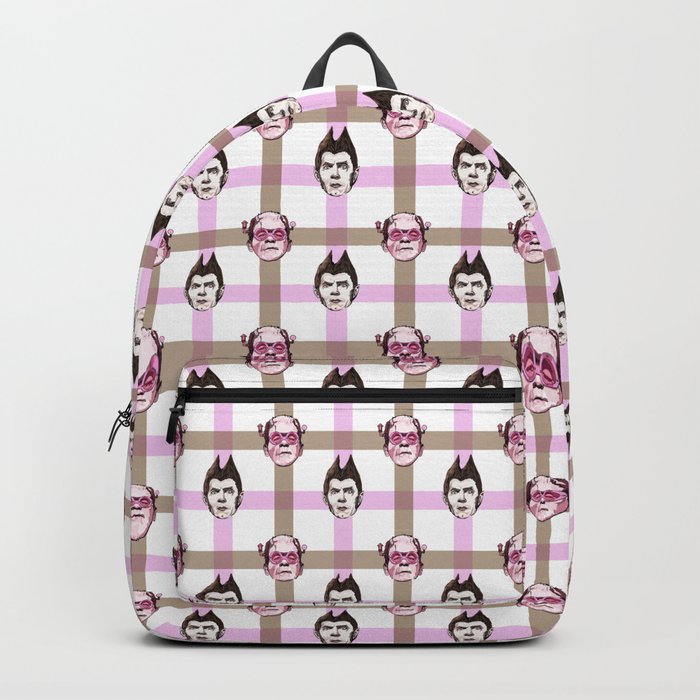 Frankenberry Chocula Plaid Backpack