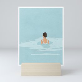 Alone at Sea Mini Art Print