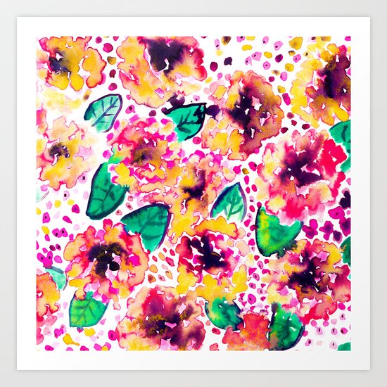 Posie Art Print