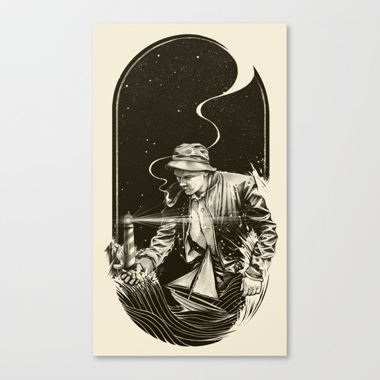 The Lighthouse Keeper Canvas Print
