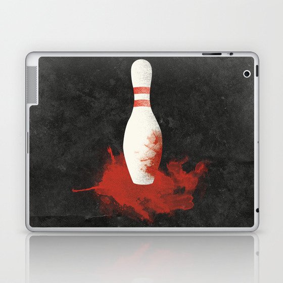 There Will Be Blood Movie Poster Bowling Pin Laptop & iPad Skin