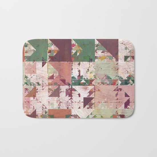 Aztec Vintage Pattern 12 Bath Mat