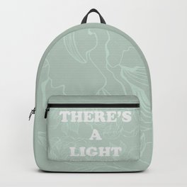 The best of (There's a light that never goes out-the Smiths) Backpack | Light, Trend, Quote, Verb, Song, Pastel, Trending, Words, Graphicdesign, Lyric 