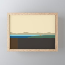 Sandy Shore Framed Mini Art Print