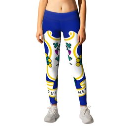 State Flag of Connecticut Leggings