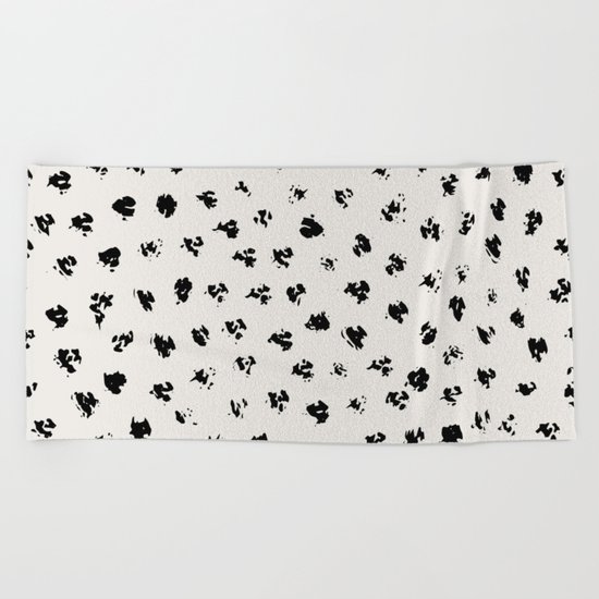 Polka Splotch Beach Towel